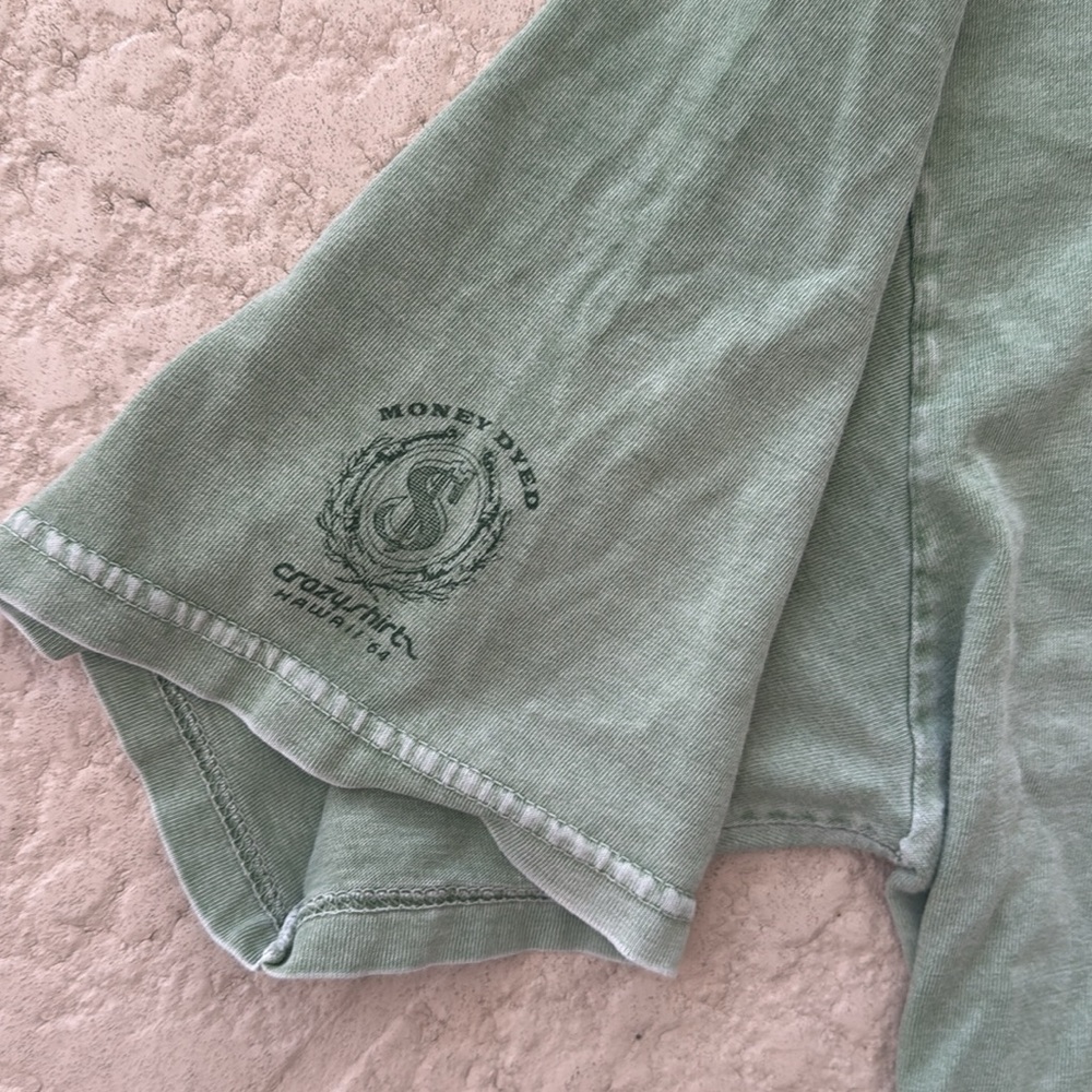 Bank of Dad Sage Green Tee - Picture 5 of 7